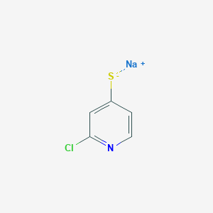 Sodium 2-chloropyridine-4-thiolate