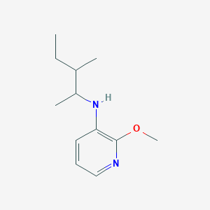 2-methoxy-N-(3-methylpentan-2-yl)pyridin-3-amine