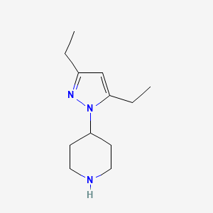 4-(3,5-diethyl-1H-pyrazol-1-yl)Piperidine