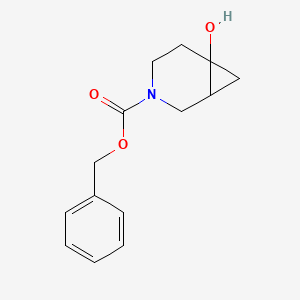 Benzyl 6-hydroxy-3-azabicyclo[4.1.0]heptane-3-carboxylate