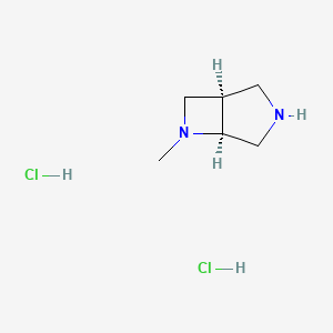 (1R,5S)-6-Methyl-3,6-diazabicyclo[3.2.0]heptane dihydrochloride