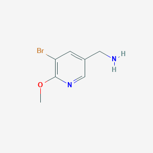 (5-Bromo-6-methoxypyridin-3-yl)methanamine