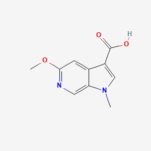 5-methoxy-1-methyl-1H-pyrrolo[2,3-c]pyridine-3-carboxylic acid