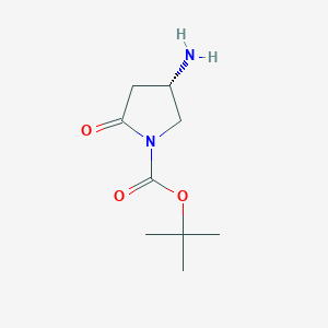 (S)-tert-butyl4-amino-2-oxopyrrolidine-1-carboxylate