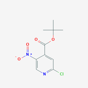 Tert-butyl 2-chloro-5-nitroisonicotinate