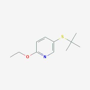 5-(tert-Butylthio)-2-ethoxypyridine