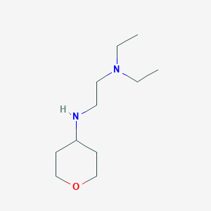 N1,N1-Diethyl-N2-(tetrahydro-2H-pyran-4-yl)ethane-1,2-diamine