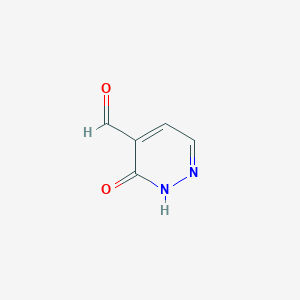 3-Hydroxypyridazine-4-carbaldehyde