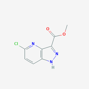 methyl 5-chloro-1H-pyrazolo[4,3-b]pyridine-3-carboxylate