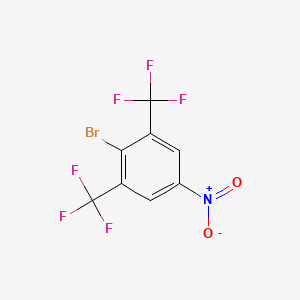 1-Bromo-4-nitro-2,6-bis-(trifluoromethyl)benzene