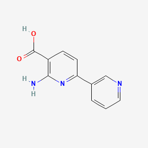 6-Amino-[2,3'-bipyridine]-5-carboxylic acid