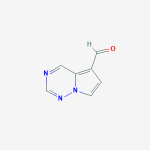 Pyrrolo[2,1-f][1,2,4]triazine-5-carbaldehyde