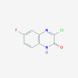 3-chloro-6-fluoroquinoxalin-2(1H)-one