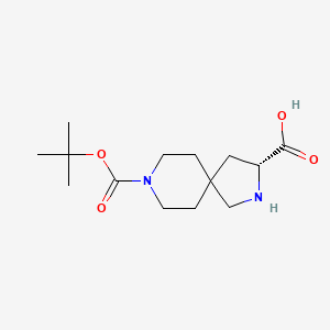 (R)-8-(tert-Butoxycarbonyl)-2,8-diazaspiro[4.5]decane-3-carboxylicacid