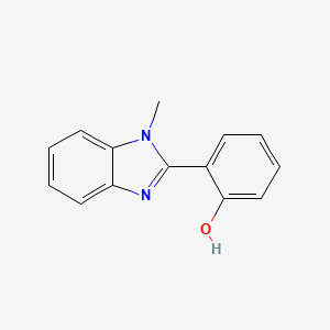 Phenol, 2-(1-methyl-1H-benzimidazol-2-yl)-