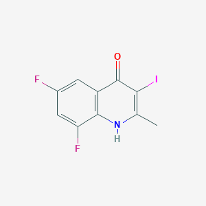 6,8-Difluoro-3-iodo-2-methylquinolin-4(1H)-one