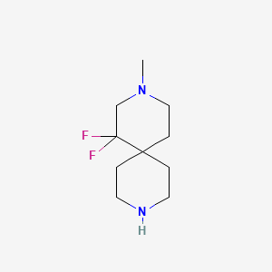 1,1-Difluoro-3-methyl-3,9-diazaspiro[5.5]undecane