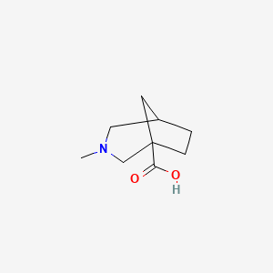 3-Methyl-3-azabicyclo[3.2.1]octane-1-carboxylicacid