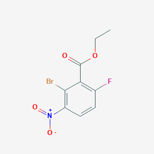 Ethyl 2-bromo-6-fluoro-3-nitrobenzoate