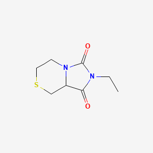 2-Ethyltetrahydro-1H-imidazo[5,1-c][1,4]thiazine-1,3(2H)-dione