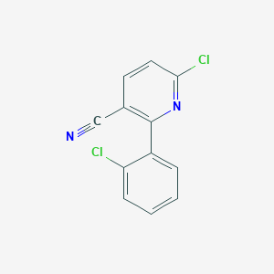 6-Chloro-2-(2-chlorophenyl)nicotinonitrile