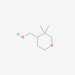 (3,3-Dimethyltetrahydro-2H-pyran-4-yl)methanol