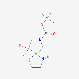 tert-Butyl 9,9-difluoro-1,7-diazaspiro[4.4]nonane-7-carboxylate