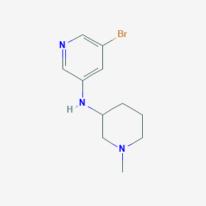 5-Bromo-N-(1-methylpiperidin-3-yl)pyridin-3-amine