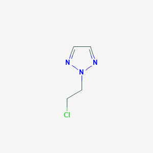 2-(2-Chloroethyl)-2H-1,2,3-triazole