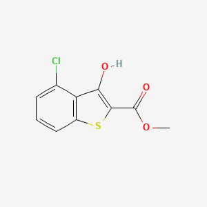 Methyl 4-chloro-3-hydroxybenzo[b]thiophene-2-carboxylate