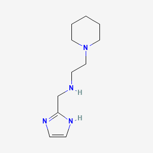 N-((1H-Imidazol-2-yl)methyl)-2-(piperidin-1-yl)ethan-1-amine