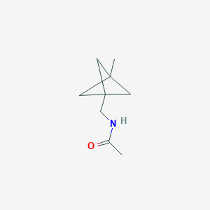 N-({3-methylbicyclo[1.1.1]pentan-1-yl}methyl)acetamide