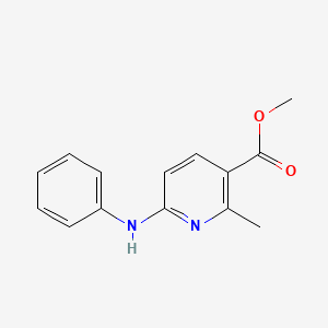 Methyl 2-methyl-6-(phenylamino)nicotinate