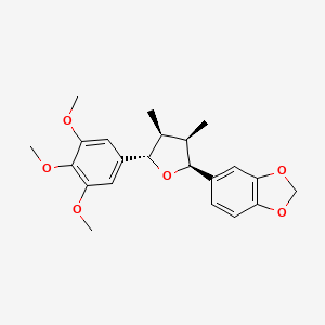 molecular formula C22H26O6 B13019654 Henricin 