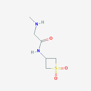 N-(1,1-Dioxidothietan-3-yl)-2-(methylamino)acetamide