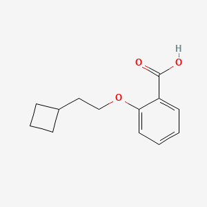 2-(2-Cyclobutylethoxy)benzoic acid