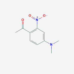 1-(4-(Dimethylamino)-2-nitrophenyl)ethanone