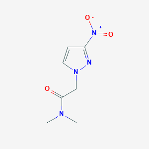 N,N-Dimethyl-2-(3-nitro-1H-pyrazol-1-yl)acetamide