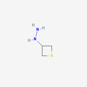 Thietan-3-ylhydrazine