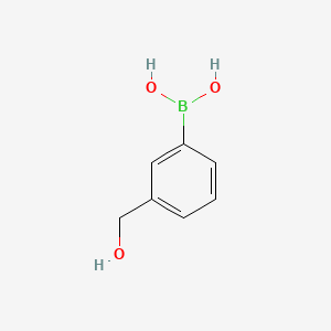molecular formula C7H9BO3 B1301985 3-(羟甲基)苯硼酸 CAS No. 87199-15-3