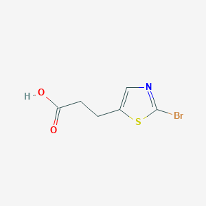 3-(2-Bromothiazol-5-yl)propanoic acid