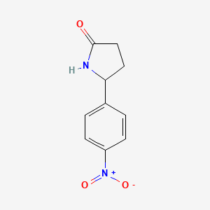 5-(4-Nitrophenyl)pyrrolidin-2-one