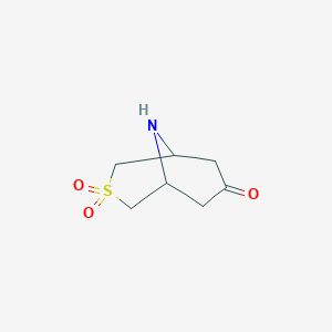 3-Thia-9-azabicyclo[3.3.1]nonane-3,3,7-trione