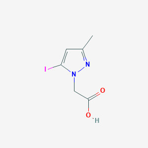 2-(5-Iodo-3-methyl-1H-pyrazol-1-yl)aceticacid