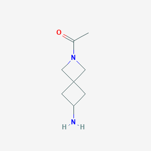 1-(6-Amino-2-azaspiro[3.3]heptan-2-yl)ethan-1-one