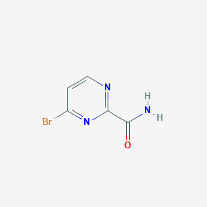 4-Bromopyrimidine-2-carboxamide