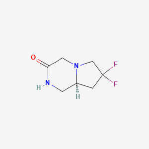 (S)-7,7-Difluorohexahydropyrrolo[1,2-a]pyrazin-3(4H)-one