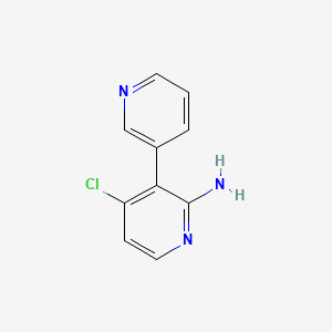 4-Chloro-[3,3'-bipyridin]-2-amine