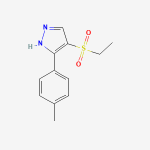 4-(Ethylsulfonyl)-3-(p-tolyl)-1H-pyrazole