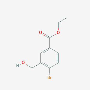 Ethyl 4-bromo-3-(hydroxymethyl)benzoate